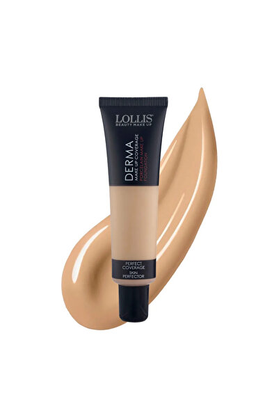 Lollis Fond de Ten Derma Make Up Coverage Porcelain 002