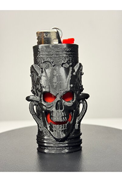Nomika Design Gotik Kuru Kafa Tasarım Çakmak – Özel Seri Koleksiyonluk Hediye...