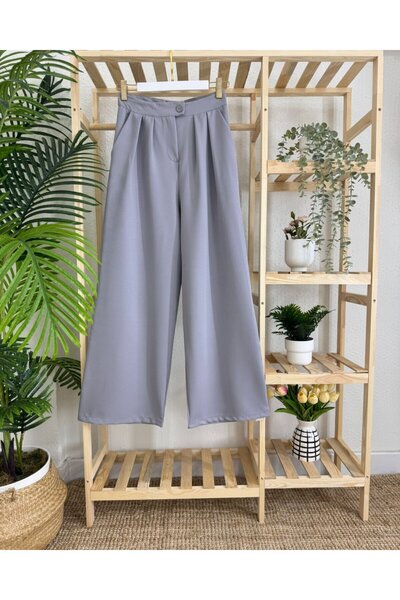 onix Wenka Palazzo Pants Gray