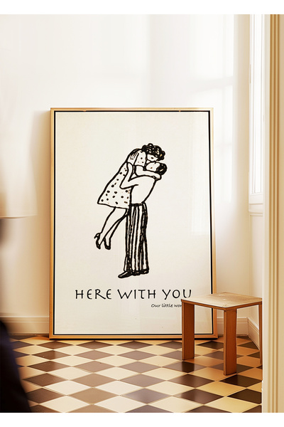 ARTHOUSECOLLECTIVE Love Koleksiyonu - Çerçevesiz Poster