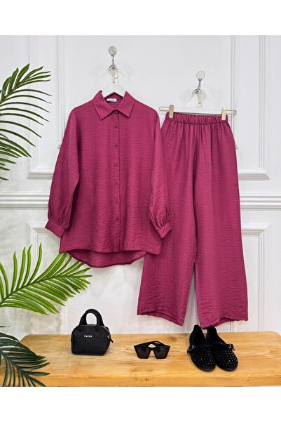 onix Rafia Double Suit Burgundy