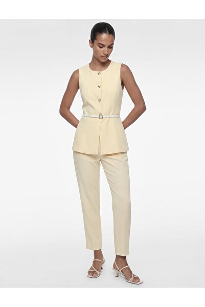 Koton Kadın Yelek 6SAK20052UW SARI