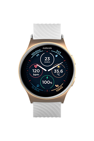 Motorola Smartwatch Moto Watch 120, 1.43", splash-resistant, for women and me...