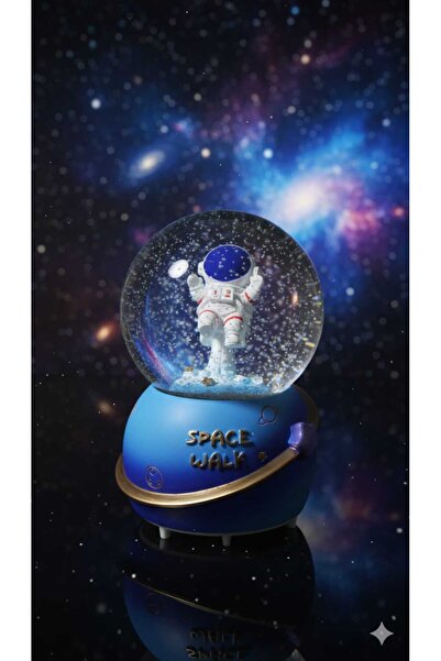 Store BÜYÜK BOY ASTRONOT MAVİ KAR KÜRESİ