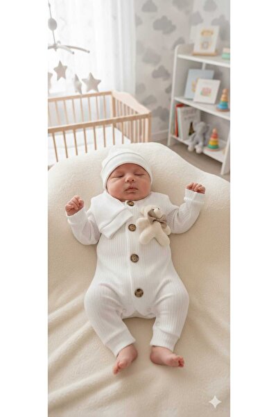 Lina Baby Bloom Oyuncak Ayı Hediyeli Tulum
