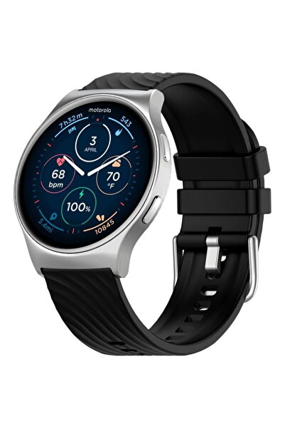 Motorola Smartwatch Moto Watch 120, 1.43", Argintiu