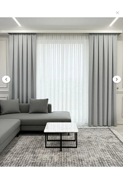 Taç Light Gray Color 1/3 Dense Fold Honeycomb Woven Soft Structure Panama Bac...