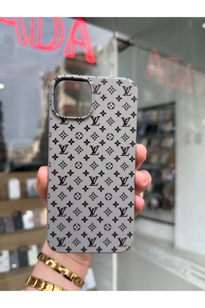 OVADA İphone 15 Uyumlu Lv Tasarımlı Telefon Kılıfı