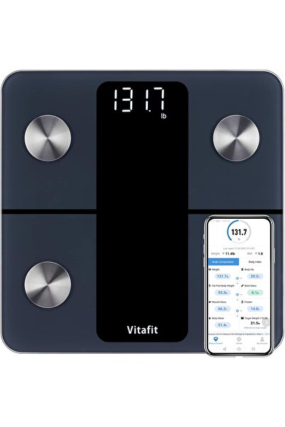 Vitafitt Cântar Inteligent Vitafit Smart Scale – 13 Analize Corporale