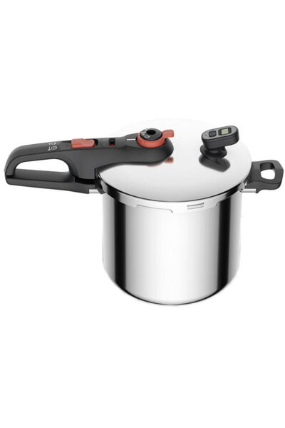 TEFAL Oala sub presiune Secure Chrono, capacitate 8 L, 2 programe de gatire, ...
