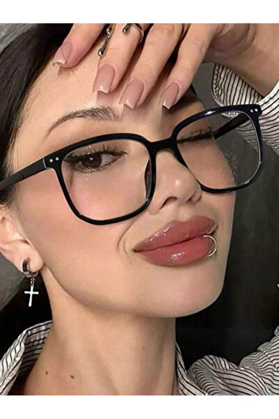 Take Two By Styli Black Square Frames Eyeglasses