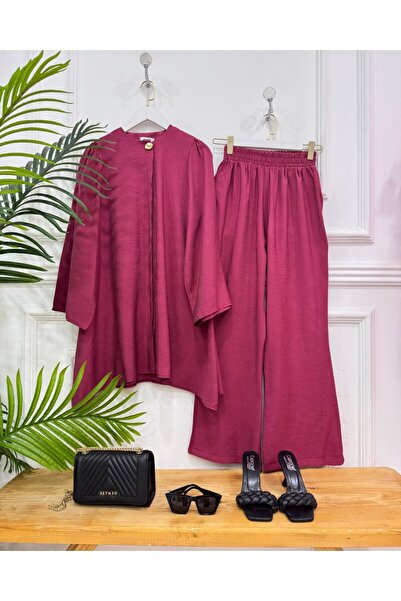 onix Gold Double Suit Burgundy