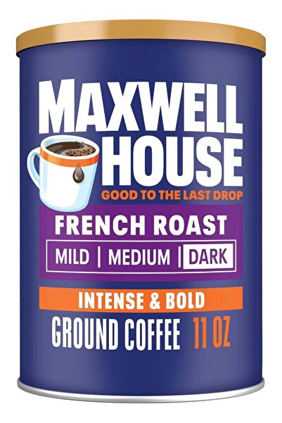 Maxwell House قهوة فرنسية محمصة مطحونة - تحميص قوي - 311 غرام