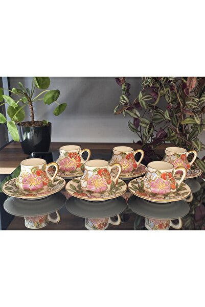 FERMATO Hand Painting Coffee Set