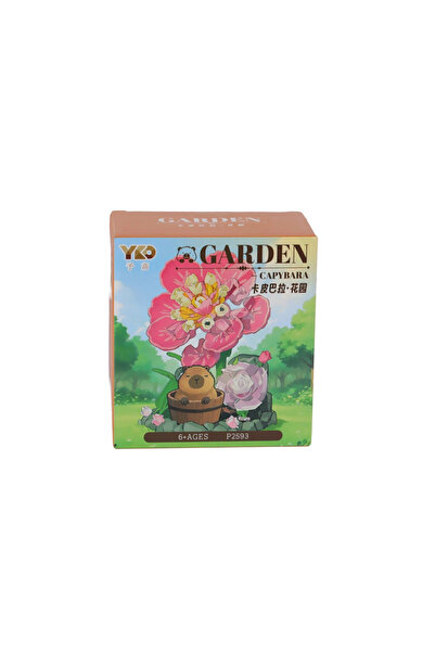 MericLine P2593 Panlos Flower Set 206 Pieces Block Toy