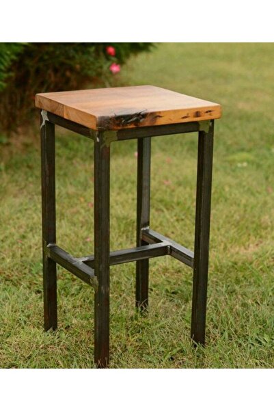 UMUTPARK METAL AHŞAP YÜKSEK TABURE.