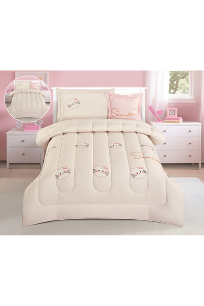 HOURS مفرش أطفال من هورس طقم 4 قطع بحشوة باشكال رسوم حديثة KELLY-134