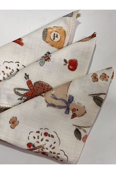 DillyDally Muslin Mouth Wipes-Multi-Purpose Cloth 30X30 cm (1 Piece)