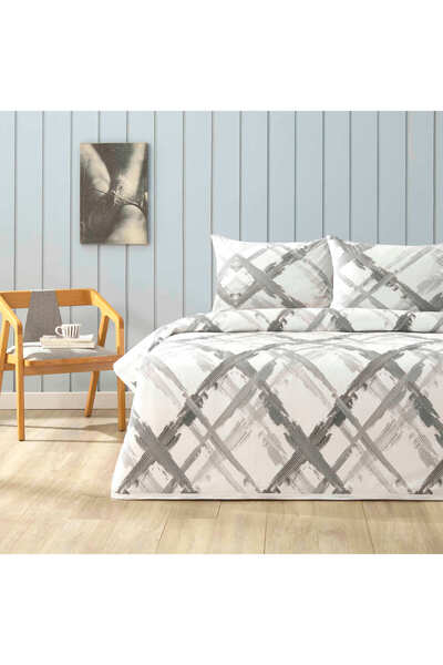 Taç طقم لييريل مطبوع بحجم كوين من أنثراسايت