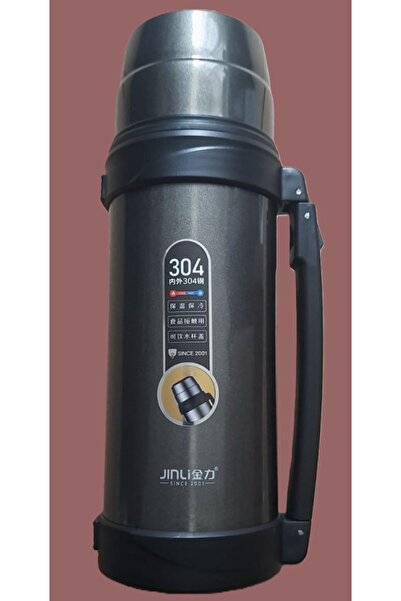 Tantitoni BOMB OKD, Çİft Katlı Termos, Kulplu, 304K Paslanmaz Çelik, 1.2 Litre