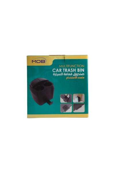 Mob Multifunction Car Trash Can Multi-Use Organizer