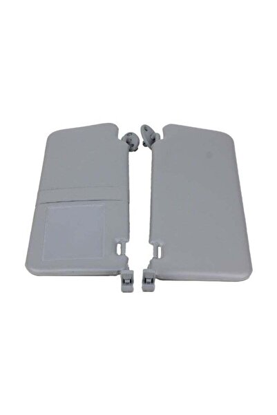 MT Professional Gray Sun Visor Set for Toyota Hilux & Innova 2006–2015