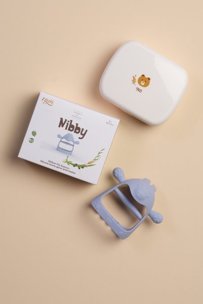Tgm Baby Rubber Baby Teether with Carrying Case