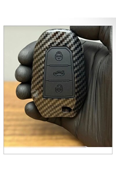 CİHAN GROUP Fiat Doblo 2023+ Carbon Key Protection Case Is Suitable for Keyle...