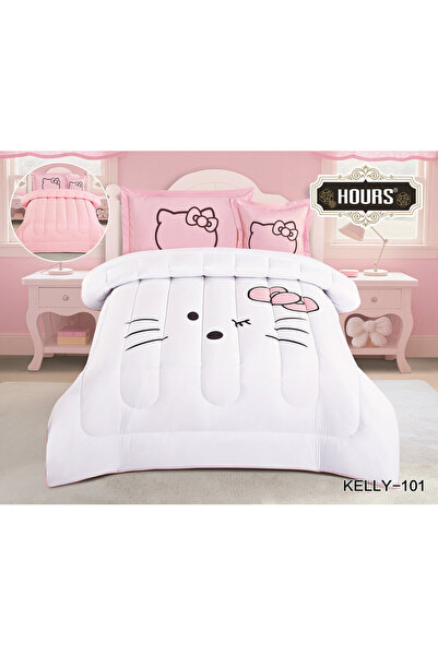 HOURS Horse Baby Bedding Set, 4 Pieces, Filled, Modern Designs KELLY-101-2