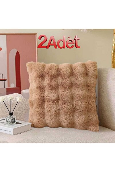 DAHABELLA LUXE HOME غطاء وسادة فاخر من القطيفة الفقاعية مقاس 40x40 سم، مجموعة...