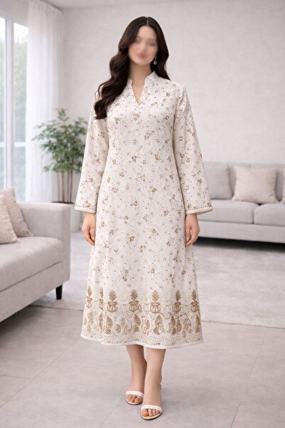 ELLA Modern embroidered Kuwaiti jalabiya