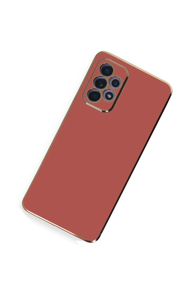 isiltikidsmoda Newface Samsung Galaxy A52 Case Volet Silicone - Red