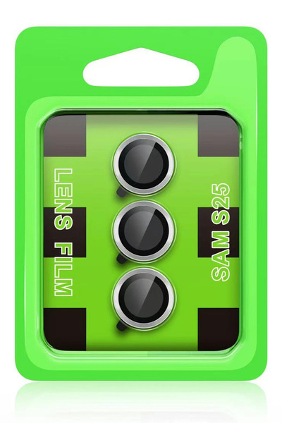 isiltikidsmoda Newface Samsung Galaxy S24 Fe Raze Metal Camera Lens - Silver