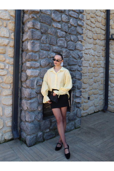 thelowely Shrinkled Sleeves Shirt