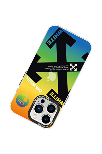 isiltikidsmoda Newface iPhone 14 Pro Case Estoril Patterned Cover - Estoril - 5