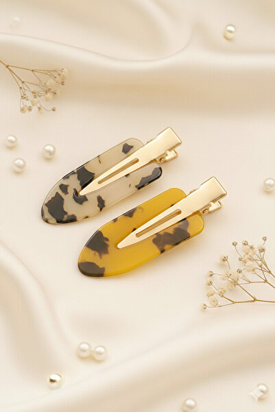 Srctech Machiaj pentru păr Îngrijirea pielii Clips Pens Set de 2 agrafe cu mo...