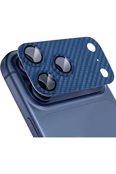 corcishop iPhone 17 Pro Premium Ar+ Af+ Full Protection Carbon Fiber Design C...