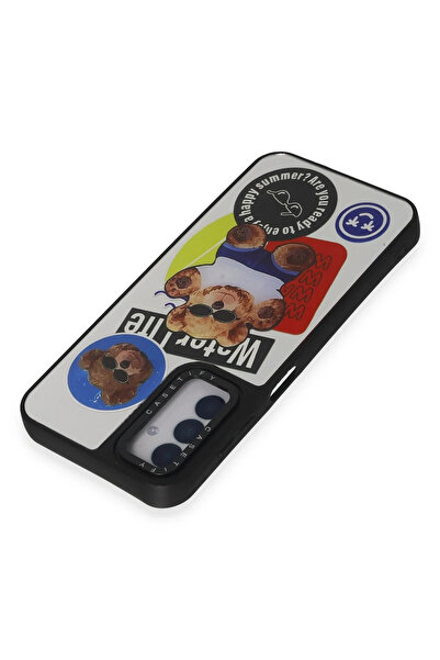 isiltikidsmoda Newface Samsung Galaxy M14 5g Case Mirror Pattern Cover - Mirr...