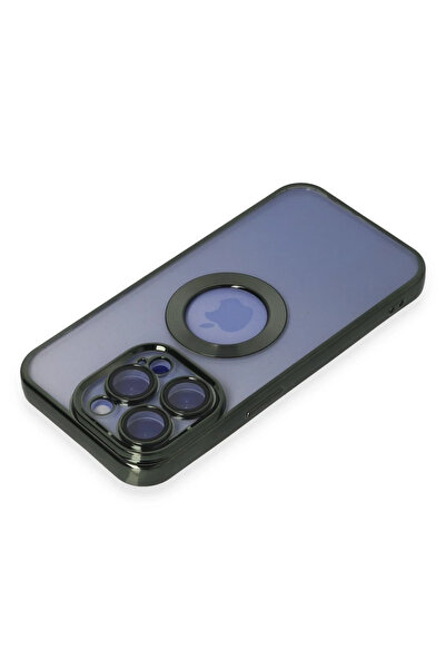 isiltikidsmoda Newface iPhone 15 Pro Max Case Slot Silicone - Fir Green