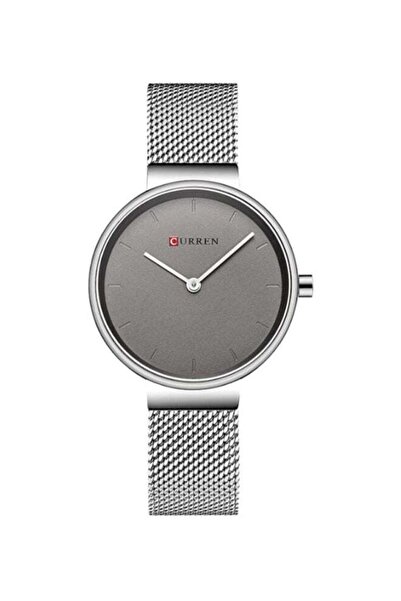 Curren Women's Water Resistant Analog Watch 9016 - 38 mm - Silver