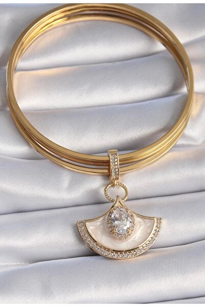 Dropaksesuar Gold Renk Pirinç Ajda Model İçin Charm