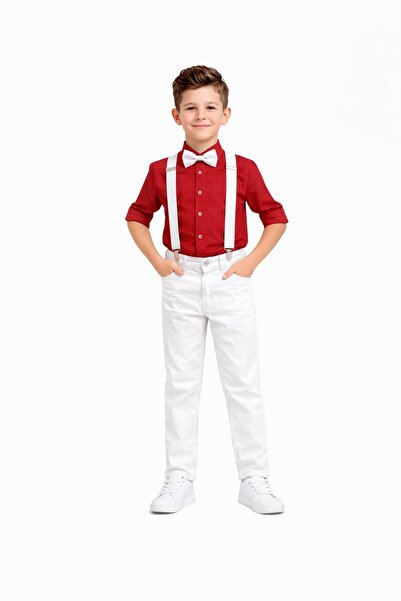 Nacar Erkek Çocuk 23 Nisan Gösteri Kıyafeti 3'lü Takım