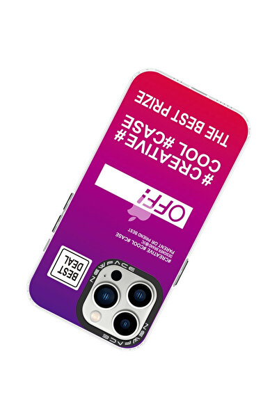 isiltikidsmoda Newface iPhone 14 Pro Max Case Estoril Patterned Cover - Estor...