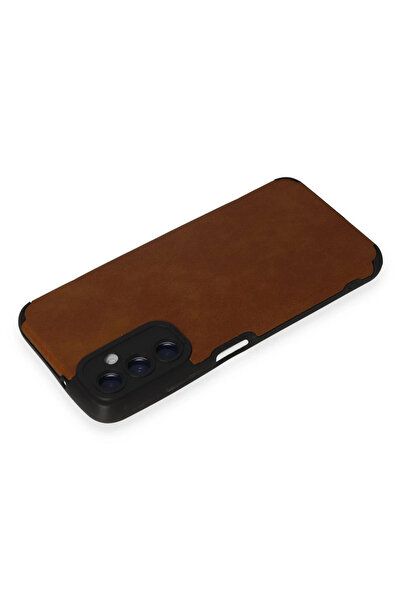 isiltikidsmoda Newface Samsung Galaxy A05S Case Loop Leather Silicone - Brown