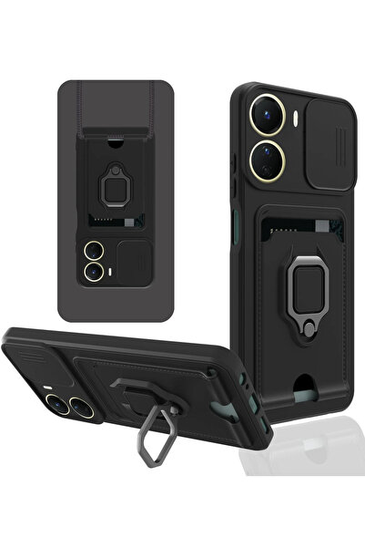 isiltikidsmoda Newface Vivo Y16 Case Zuma with Business Card and Ring Silicon...