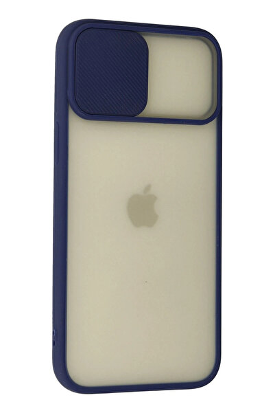 isiltikidsmoda Newface iPhone 12 Pro Max Case Palm Frosted Camera Sliding Sil...