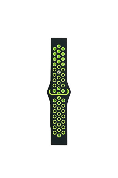 isiltikidsmoda Newface Watch 20mm Sports Hollowed Out Band - Black-Green
