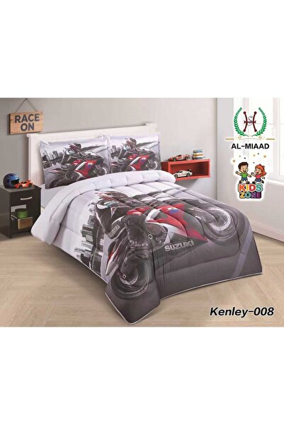 ALMIADD KENLEY Summer Children's Bed Set with Famous Cartoon Characters, 4 Pi...