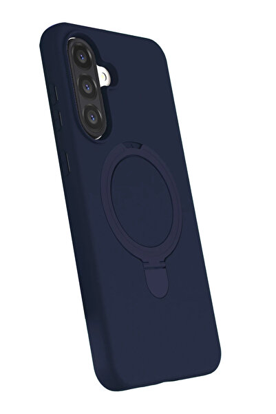 isiltikidsmoda Newface Samsung Galaxy A17 5g Regal Magsafe Stand Cover - Navy...