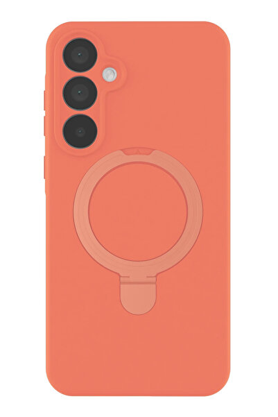 isiltikidsmoda Newface Samsung Galaxy A35 5g Regal Magsafe Stand Cover - Orange